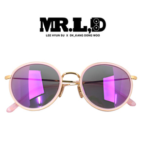 [MR.L,D]미스터리디 선글라스 M6405_GOLD-P 국내디자이너브랜드 메탈선글라스 선글라스줄 증정