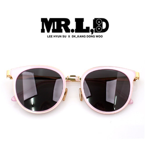 [MR.L,D]미스터리디 선글라스 M6404_RUBY 국내디자이너브랜드 메탈선글라스 선글라스줄 증정