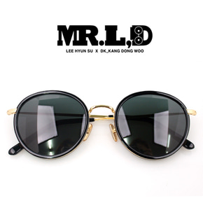 [MR.L,D]미스터리디 선글라스 M6405_GOLD-G 국내디자이너브랜드 메탈선글라스 선글라스줄 증정