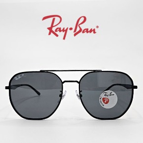 RayBan ﻿레이벤 RB3724D 002 81 56size 다크그린렌즈 투브릿지 보잉메탈선글라스